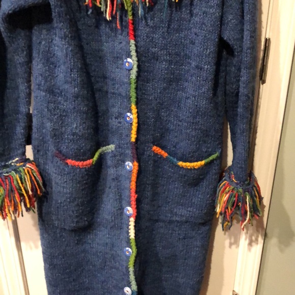 Amano long cardigan sweater - Picture 2 of 6